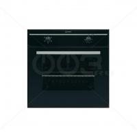 продано№102 С витрины Духовой шкаф Электрический Indesit 70FIM 20 K.A (BK)