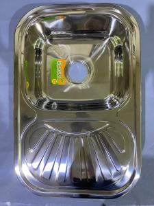 №7, Мойка врезная нержавейка BLAGO Original PALMA 750x490 800 Металл, глянец полировка, Новый