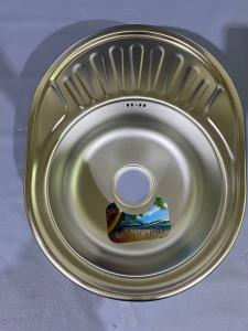 №21, Мойка врезная нержавейка LAGUNA D5745P 570х450 600 Металл, матовая, Новый