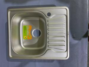 №10, Мойка врезная нержавейка BLAGO Original MARIA 580x480 700 Металл, декор, Новый