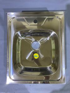 №34, Мойка накладная на модуль Simbol накладная на модуль 500х600 500 Металл, глянец полировка, Новый