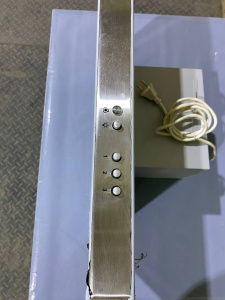 №9, Вытяжка ELIKOR КВАДРА 60Н-430-КЗГ 600 Металл, Нержавейка, Выставочный образец