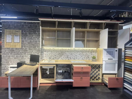 Кухонный гарнитур "Геометрия НК", мебельная фабрика MKkitchen Мебелькомплект (г. Ульяновск)