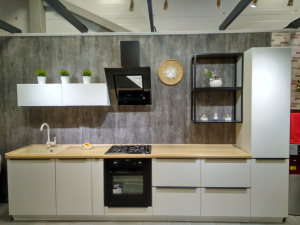 Кухонный гарнитур на заказ Белая Сосна