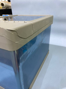 №11,  noName Ведро для мусора  Пластик, Серый, Новый