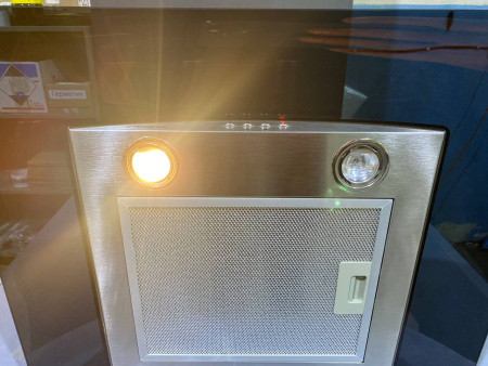 №20, Вытяжка Maunfeld ANCONAPLUS 60 INOX GLASS B 600 Металл, Нержавейка, Выставочный образец