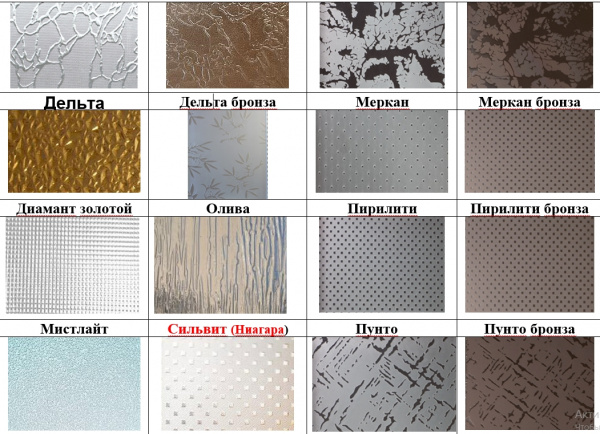 Готовые стекла