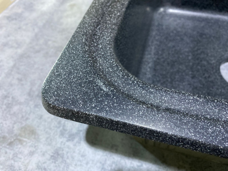 Новая! Склад №16, Мойка EcoStone ES-23, черная, чаша универсально, 