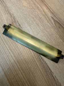 №46, Ручка мебельная noNAME Ручка-скоба, 192 мм, бронза (RS-030-192 BA), в наличии -  3 шт 192 Металл, , Новый