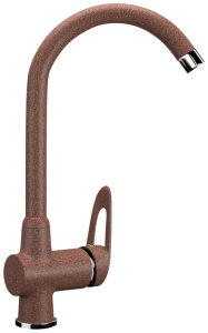 №10, Смеситель Ecostone ES-04  , цвет - 307, терракот, Новый