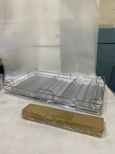 №18, Cушка для посуды  в нижнюю базу 900 . Доводчик хром арт.23878!