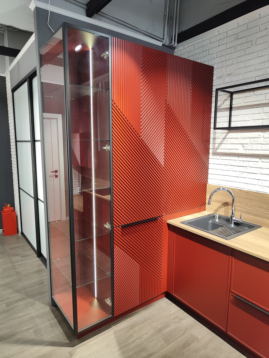 Кухонный гарнитур "Геометрия"