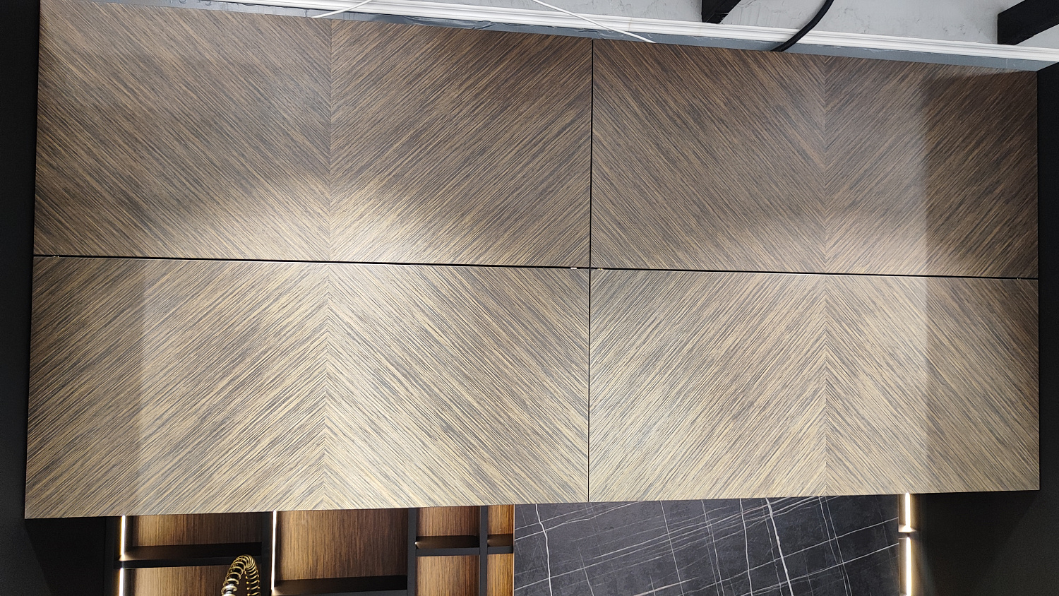 Кухонный гарнитур " Шпон + Perfect Sense