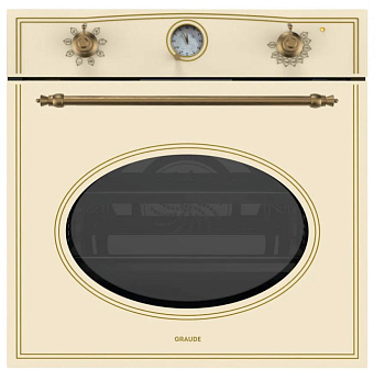 №1 Духовой шкаф Электрический Graude BK 60.1 EM, античный белый без уп, с выставки