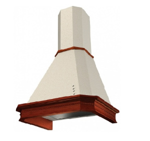 №26, Вытяжка Krona SERENA CPB 600 600 Металл, Золотой структурный, Новый