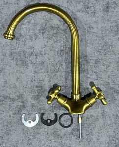 №44, Смеситель Italmix BRONZE  , Bronze бронза, Выставочный образец