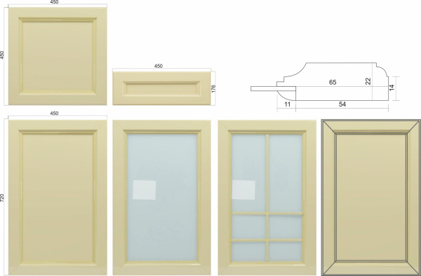 Кухонный гарнитур на заказ МОЛЛИ
