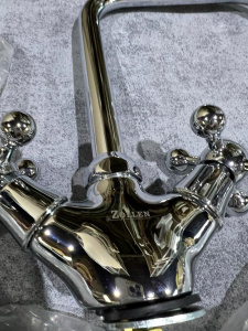 №30, Смеситель Zollen ESSEN (АРТ. ES75420522) ДЛЯ КУХНИ, ВЫСОКИЙ ИЗЛИВ  , Chrome, Выставочный образец