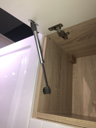 Кухонный гарнитур на заказ Ретро белая (архив)