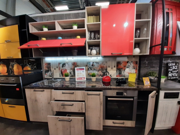 Кухонный гарнитур на заказ Элемент М