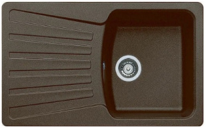 Новая! Склад №19, Мойка Blanco Nova 45S (антрацит), антрицит, чаша универсально, 