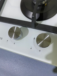 №1 Встраиваемая модульная газовая панель независимая Midea MG3260GW без упаковки