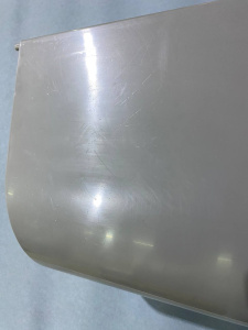 №10,  Inoxa Ведро для мусора (11л), пластик серый  Пластик, Серый, Новый