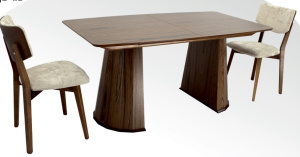 Стол обеденный "Леонардо" 1,6 шпон