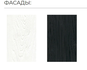 Кухонный гарнитур на заказ АЛЬБЕРО NERO BLANCO