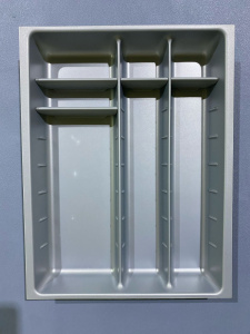№8, Лоток для СП Ёмкость OrgaTray Innotech Atira 356x461 Пластик, Серебристый, Новый