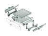 №26, Hettich: 46814: InnoTech выдвижной короб XXL для установки под духовку, 100 мм!