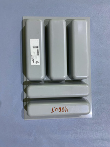 №6, Лоток для СП Ёмкость OrgaTray Innotech Atira 305x461 Пластик, Серебристый, Новый