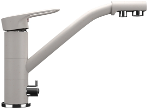 №5, Смеситель Ecostone ES-05  , цвет - 331, белый, Новый