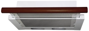 №21, Вытяжка ELIKOR ИНТЕГРА 60П-400-В2Л 600 Металл, Белый бук орех, Выставочный образец