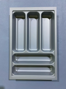 №6, Лоток для СП Ёмкость OrgaTray Innotech Atira 305x461 Пластик, Серебристый, Новый