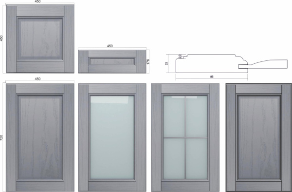 Кухонный гарнитур на заказ ВАЛЕНСИЯ
