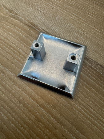 №39, Ручка мебельная noNAME Ручка-скоба 160.192 мм Citterio Giulio Италия, Ручка-кнопка 32 мм, в наличии -  19 шт 192 Металл, , Новый