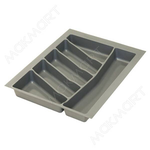 №56, Лоток в базу 450 для столовых приборов, цвет орион серый