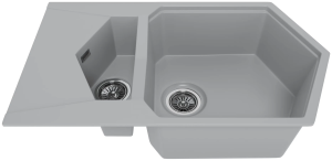 Новая! Склад №35, Мойка KIT KRAKEN POND, grey