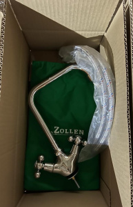 №30, Смеситель Zollen ESSEN (АРТ. ES75420522) ДЛЯ КУХНИ, ВЫСОКИЙ ИЗЛИВ  , Chrome, Выставочный образец