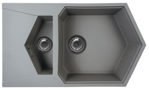 Новая! Склад №35, Мойка KIT KRAKEN POND, grey