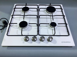 №28, Газовая варочная панель MAUNFELD MGHE 64 62 W