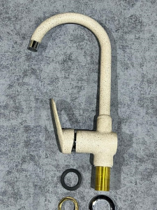 №42, Смеситель Ulgran U-006   , Бежевый, Выставочный образец