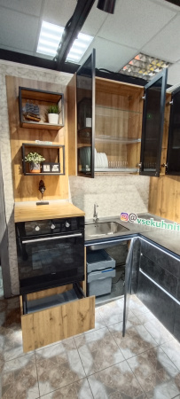 Кухонный гарнитур "Лофт бетон"