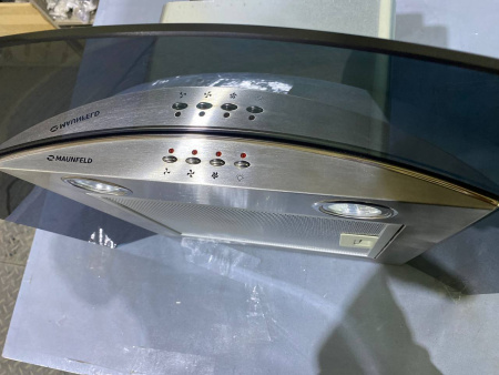 №20, Вытяжка Maunfeld ANCONAPLUS 60 INOX GLASS B 600 Металл, Нержавейка, Выставочный образец