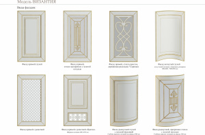 Кухонный гарнитур на заказ ВИЗАНТИЯ