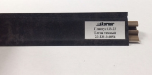 №4 Плинтус для столешницы LB23 Бетон темный