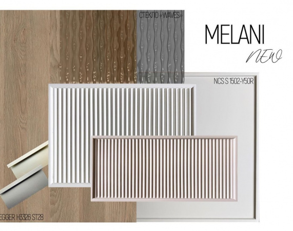 Кухонный гарнитур на заказ МЕЛАНИ New