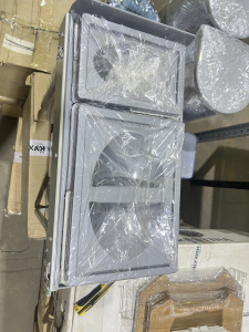 №14,  Kalibra Ведро для мусора  Пластик, Серый, Новый