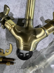 №32, Смеситель Zorg  ZR 800 U-33-12 BR  , Bronze бронза, Выставочный образец